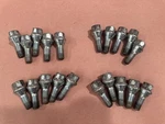 Bmw E34 535I E36 E46 E39 E63 E32 E38 E31 E85 Wheel Lug Nuts Black Set Oem #90216 Used. Price: $36.50.