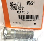 Dorman 610-417.1 Wheel Stud Box Of 5 New. Price: $42.43.