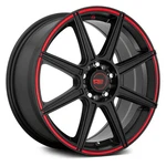 Motegi Racing MR142 CS8 Wheel 17X7 (40, 5X114.3, 72.56) Black Single Rim New. Price: $254.00.