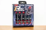 Kyo-ei Project Kics R40 Iconix Lock Lugs (aluminum Cap) M12X1.25 Black/red New. Price: $280.00.