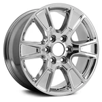 Ford F-150 15-17 6 I-spoke Chrome 18X7.5 Alloy Factory Wheel Replica New. Price: $356.89.