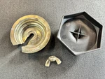 E36 E39 E46 Bmw 325I 330I M3 Spare Tire Tie Down Bracket Wing Nut Pad Set Used. Price: $15.99.