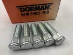 (5) Dorman 610-307 M12-1.50 Serrated Wheel Lugs Studs New. Price: $10.75.