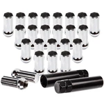 24X + 2KEY 7 Spline Drive Close End Lug Nuts Chrome For Chevrolet Tahoe 14MMX1.5 New. Price: $23.25.