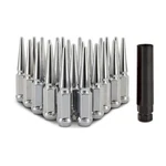 Mishimoto Mmlg SP1215 24CH Chrome Spiked Lug Nuts M12X1.5 Pc Set New. Price: $127.95.