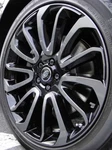 Range Rover 2013+ L405 Oem 22" X 9.5" 7 Spoke Wheel Set Stealth Pack Black New. Price: $7349.95.