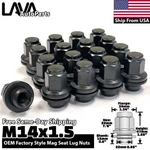 24X Black 14X1.5 Flat/mag Seat Lug Nut Fit Armada Titan Xd QX56 QX80 Stock Rims New. Price: $37.39.