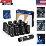 16 Black 10X1.25 Atv & Utv Lug Nuts 14MM Hex - Fits Honda Yamaha Polaris New. Price: $27.98.