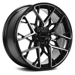 Series NS1807 Wheels 18X8 (35, 5X114.3, 73.1) Black Rims Set Of New. Price: $740.00.