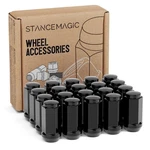 Stancemagic - Set Of 20 Black Lug Nuts Metric 14X1.5 Threads Bulge Conica... New. Price: $33.34.