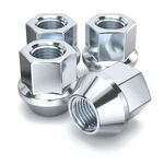 White Knight 1309-14S Zinc M14X1.50 Open-end Bulge Acorn Lug Nut, Pack New. Price: $15.10.