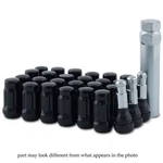 Mr Lugnut 5740K5-BLK Closed End Black W/ 1/2" Thread Spline Install Kit New. Price: $45.89.