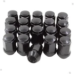 PCS-20 Thread Bulge Acorn 1.38" 35MM Long Lug Nuts 3/4" Pack Black 1/2" New. Price: $36.49.