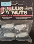Gorilla Chrome Plated Lug Nuts 7177B 7/16" Acorn Set Of 4 - New Free Shipping!. Price: $13.99.