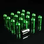 Nrg Anodized Aluminum Open End Tuner Wheel Lug Nuts Lock M12X1.25 Green 16PC+KEY New. Price: $99.88.