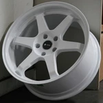 18X8.5 White Wheel Vors TR37 5X114.3 35 (1) 73.1 New. Price: $235.00.