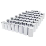 60 Pack Lug Nut Covers, 33MM By 3-1/2" Thread On Flat Top Cylinder ... New. Price: $93.98.