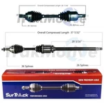 For Volvo C30 C70 S40 V50 2.4L 2.5L Front Set Of Left & Right Cv Axle Shafts New. Price: $174.96.