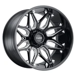 Tuff T3B (painted/gloss Black /milled Spoke) Wheels 20X12, 8/180 Offset: -45 New. Price: $329.98.