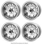 American Racing AR1727982 Set Of 4 Baja 17" 9" 8X165.10 Wheels New. Price: $1316.87.