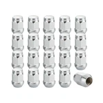 Hzel Bulge Acorn Lug Nuts, 20PCS Carbon Steel M12X1.5, Silver. Price: $24.13.