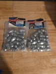 White Knight 1707S-20AM M12X1.50 Acorn Lug Nuts 40 Pack, Chrome New. Price: $40.00.