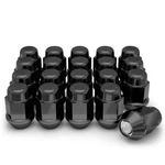 White Knight 1707SBK-20AM Black Chrome M12X1.50 Bulge Acorn Lug Nut, Pack. Price: $45.19.