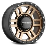 Vision 354 Manx Wheel 17X9 (12, 8X170, 125.2) Bronze Single Rim New. Price: $261.05.