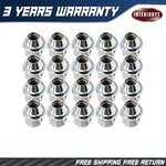 Set Of 20 14X1.5 Chrome Solid Lug Nuts Ford Edge Mustang ACPZ1012M New. Price: $28.18.