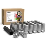 32 Chrome 7 Spline Duplex Lug Nuts 14X1.5MM For Chevy Gmc 2500 3500 Series New. Price: $38.95.