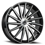 Luxxx Alloys 40V Wheels 20X8.5 (35, 5X114.3, 73.1) Black Rims Set Of New. Price: $1384.00.