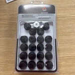 New Oem Genuine Mitsubishi Black Wheel Lug Nut Set Locking 2008-2025 MZ315051. Price: $135.00.