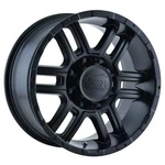 Ion Wheels 179-7885MB Single Matte Black 17X8 New. Price: $204.98.