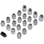 Dorman: Chrome Wheel & Kit 7/16 20 W/ Nuts Locks (pn: 711-141) New. Price: $27.14.