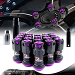 M12 X 1.50MM Composite Close End Heavy Duty Wheel Lug Nuts - Purple 20PCS Set New. Price: $49.88.