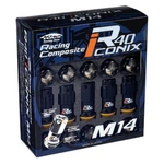 Project Kics Kyo-ei R40 Iconix M14X1.25 Black Lock & Nut Set (capless) WRI15KA New. Price: $413.95.