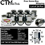 24X Chrome Cadillac Oem Factory Lug Nut 14X1.5 Escalade Srx XT5 XT6 Stock Wheels New. Price: $35.19.